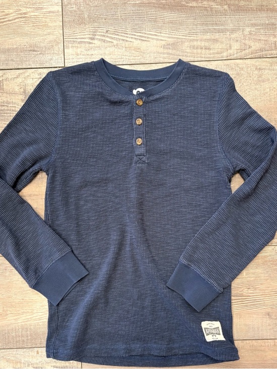 Appaman Other - Appaman Navy Long Sleeve Henley Thermal Top